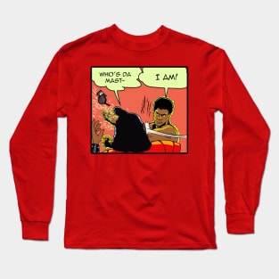 Who's Da Master I Am Sho Nuff Comic Books Long Sleeve T-Shirt